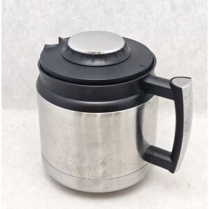 Viante Brew-N-View 10 Cup Stainless Thermal Profressional Grade Coffee Carafe